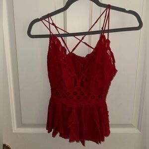 Free People Women’s Adella Lace Cami